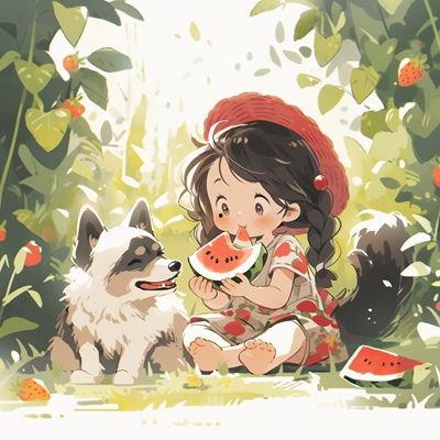 娱乐圈吃瓜动漫图片高清